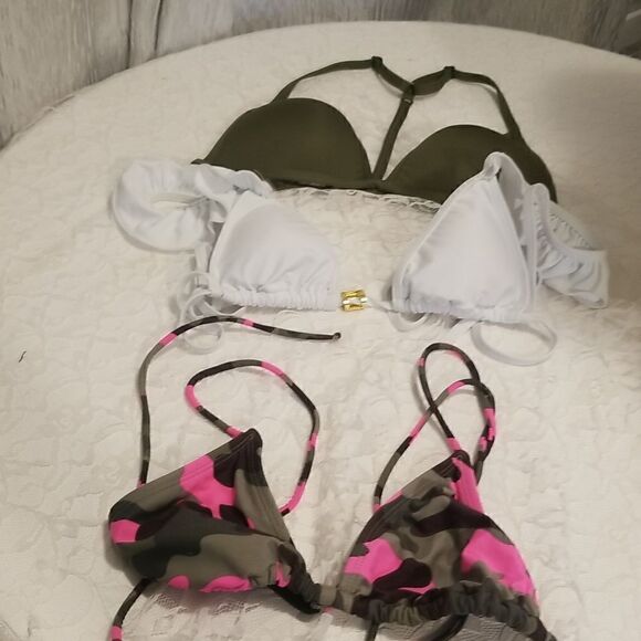 Bikini Swimsuit LOT of 3 Size /medium - Picture 3 of 13